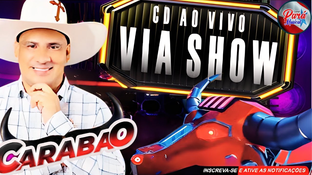 ✔️CARABAO💥VIA SHOW💥DJ TOM M&Aacute;XIMO💥PAR&Aacute; MUSICAL💥BAILE DA SAUDADE