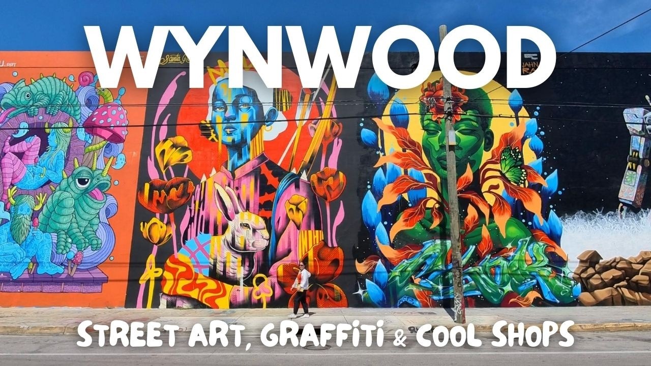 Miami Vlog | Wynwood 🎨 Street Art, Free Sculpture Exhibit + Cool Shops