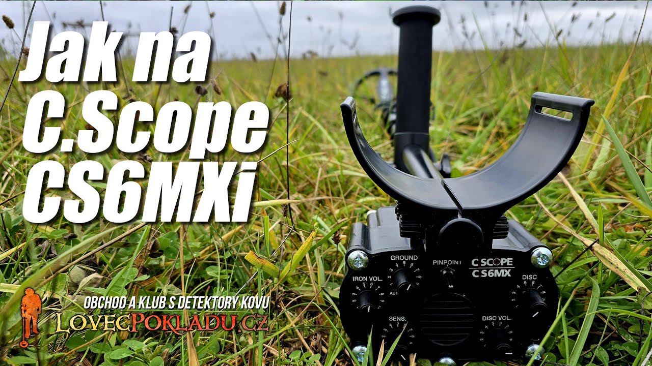 Jak na detektor kovů CS6MXi - 2024