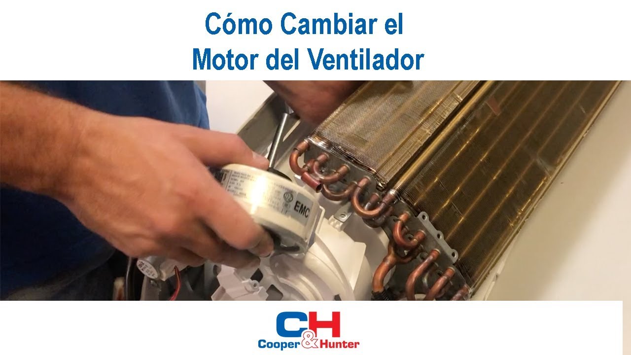 Cambio de Motor de Ventilador de Split de Aire Acondicionado