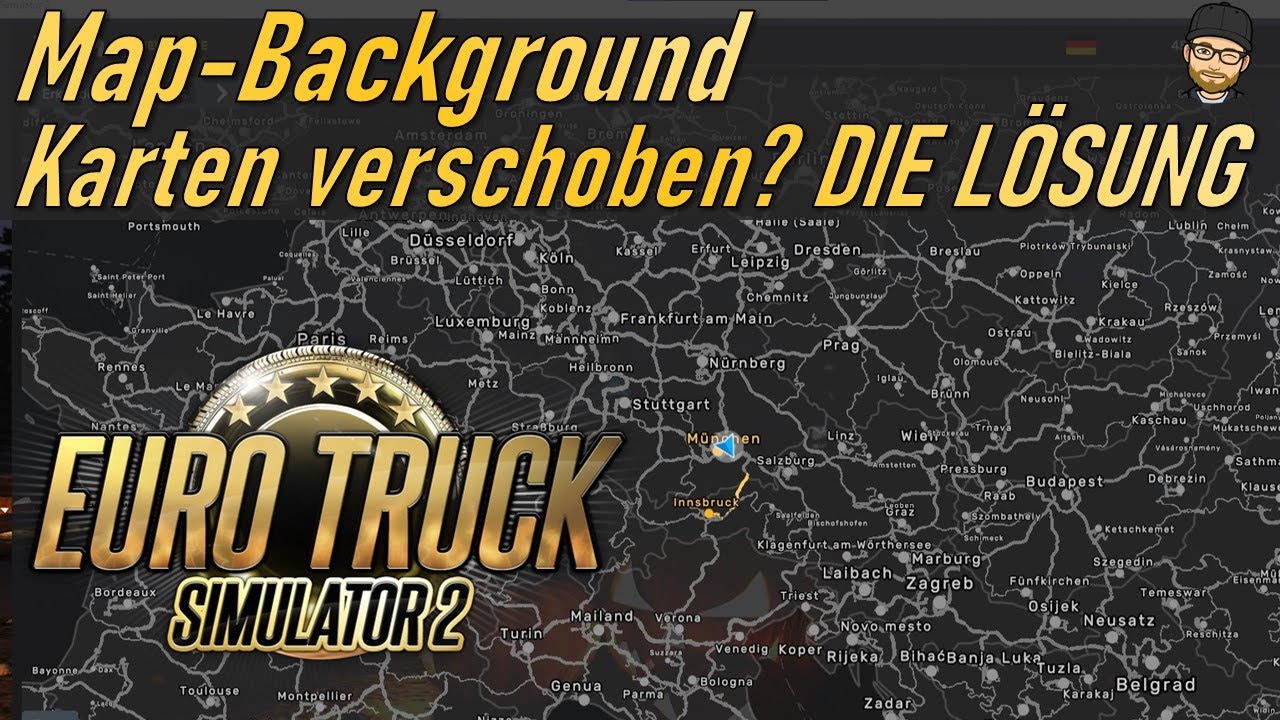ETS2 | DIE L&Ouml;SUNG zur verschobenen Karten im Spiel