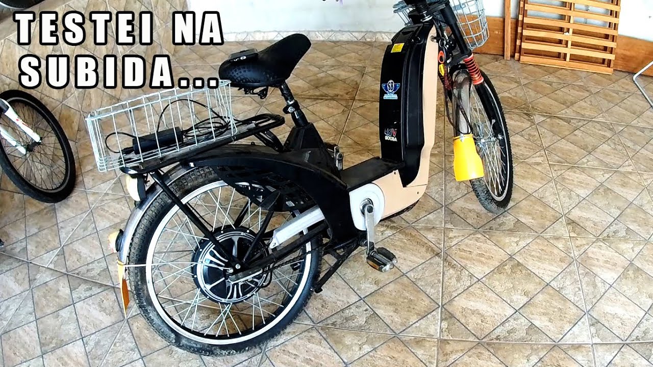 Recebi uma Sousa Bike Elétrica! Com um DEFEITO que eu não esperava...