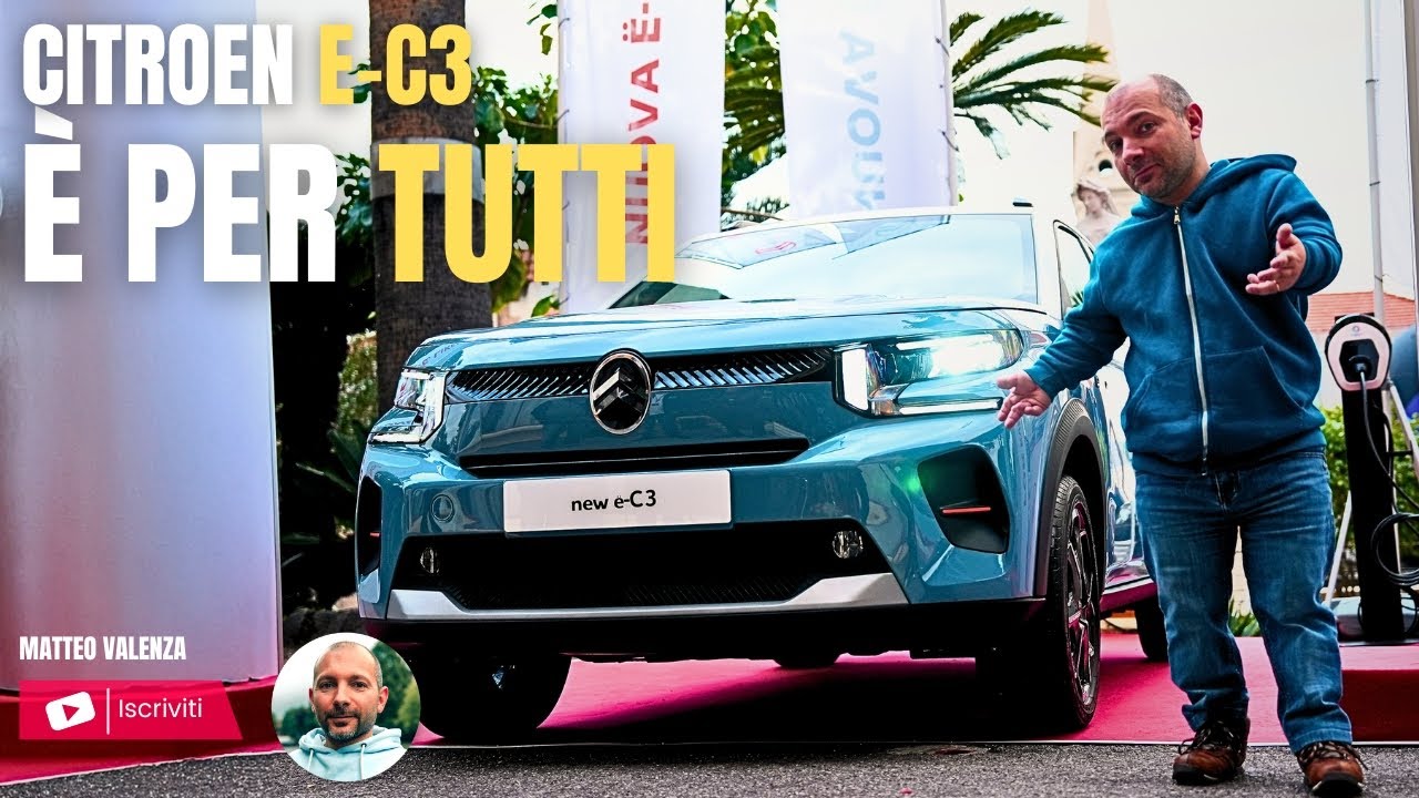 Citroen e-c3 L'AUTO ELETTRICA PER TUTTI a 49&euro;&nbsp;al mese