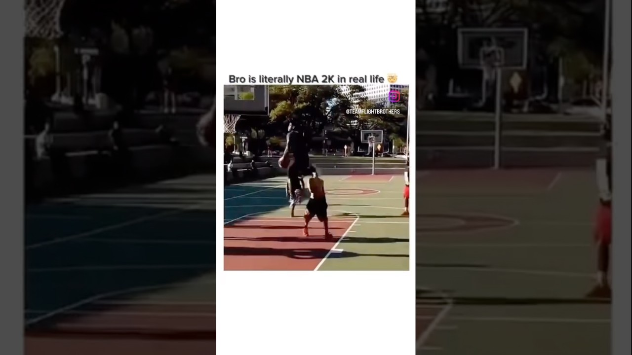 NBA 2k In Real Life! #ytshorts #basketball #nba #2k #sports #shorts #reels #fyp #explorepage #new