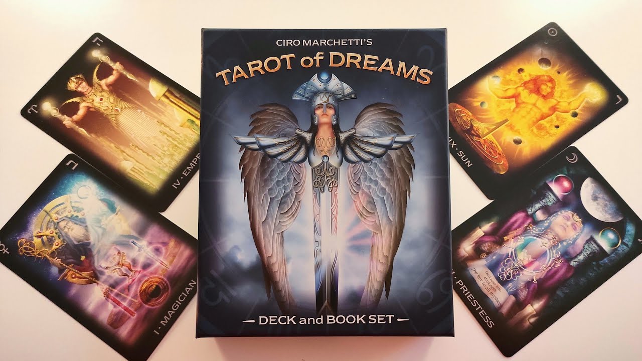 Tarot of Dreams. Karty i książeczka plus Tarot Snów - moja historia. Recenzja 🔔 PL