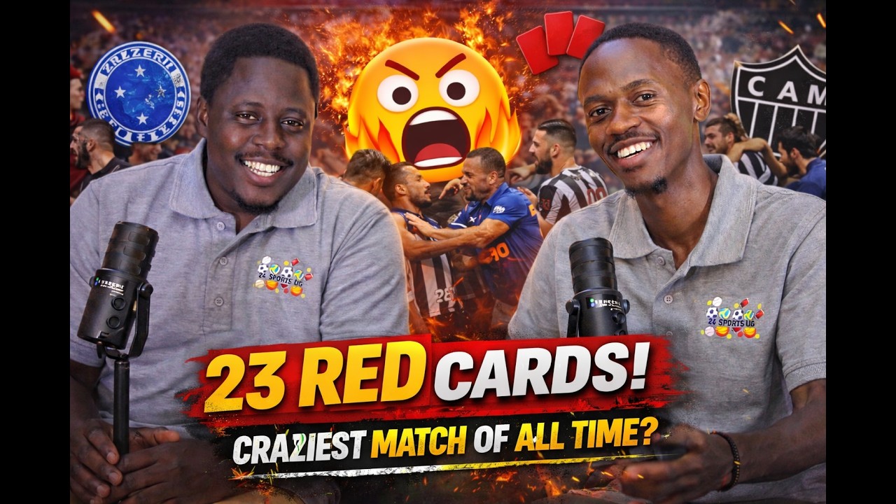 When Football Turned Into War: 23 Red Cards in a Single Game!  Cruzeiro vs Atlético Mineiro Fight
