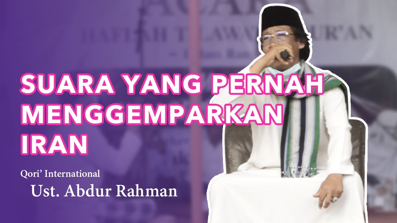 MERINDING !!! Penampilah Ustadz Abdurrahman - Maulid Nabi Muhammad SAW - Yayasan Tahfizh Darusshomad