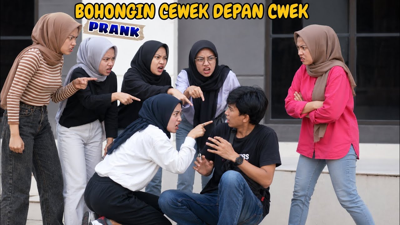 DIAMUK KAN! BOHONGIN CEWEK DEPAN CEWEK - Part86