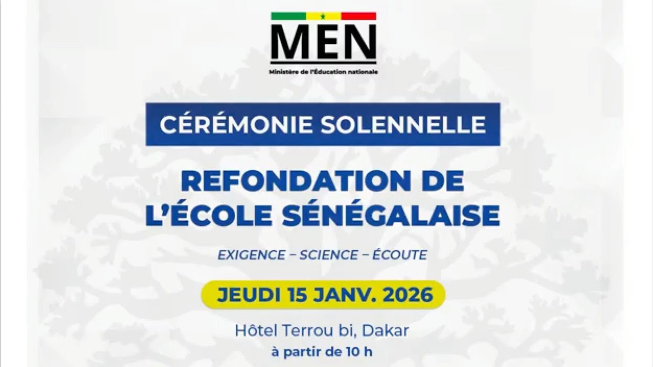 REFONDATION CURRICULAIRE - INSTALLATION DU COMITÉ SCIENTIFIQUE