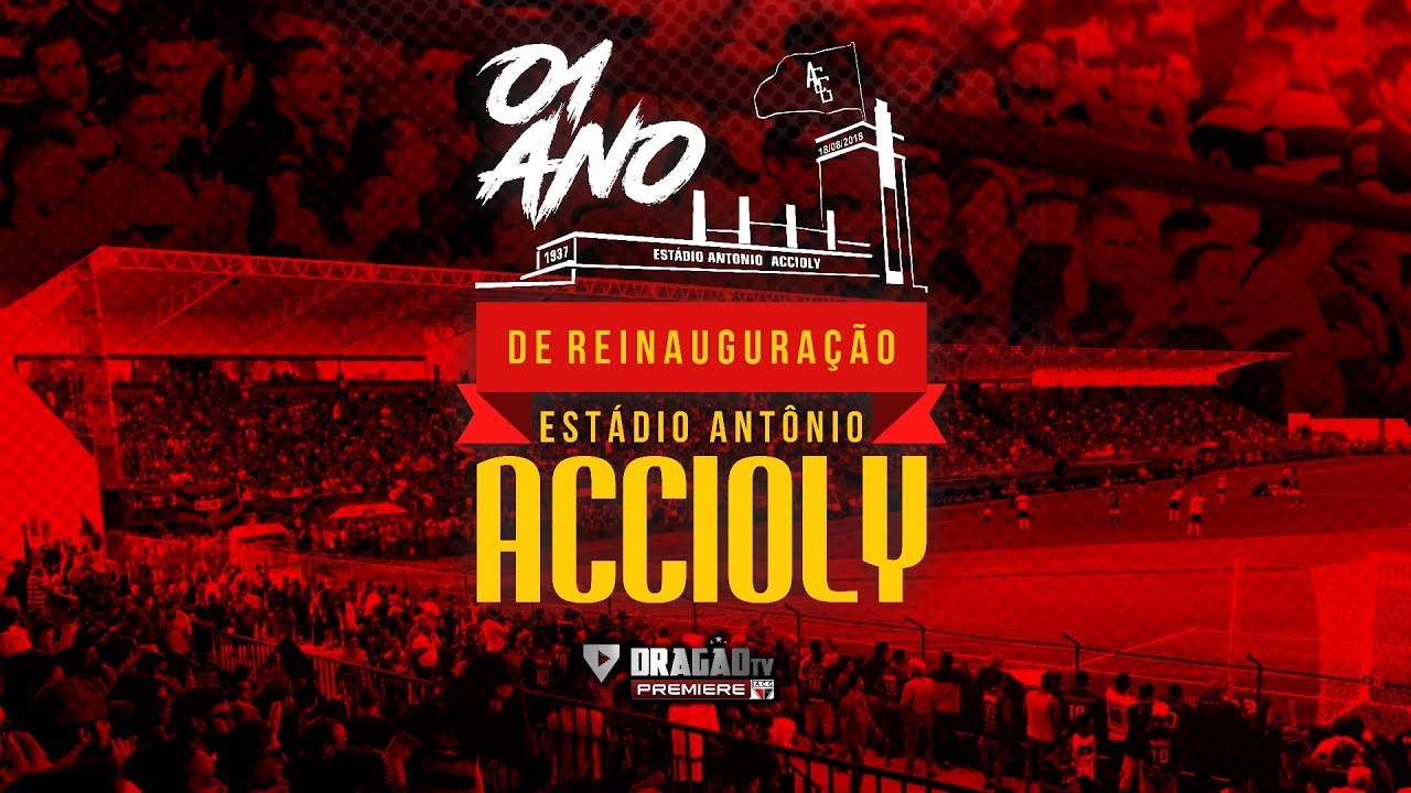 1 ano do Novo Estádio Antônio Accioly - Obras