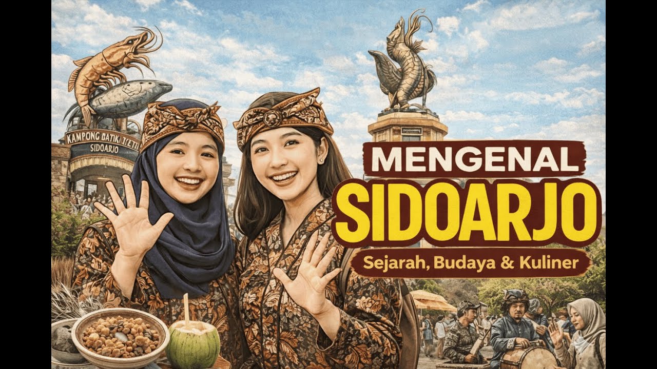PENELUSURAN BUDAYA SIDOARJO: Eksotika Reog Cemandi, Sejarah Batik Jetis & Lezatnya Kuliner Legendary