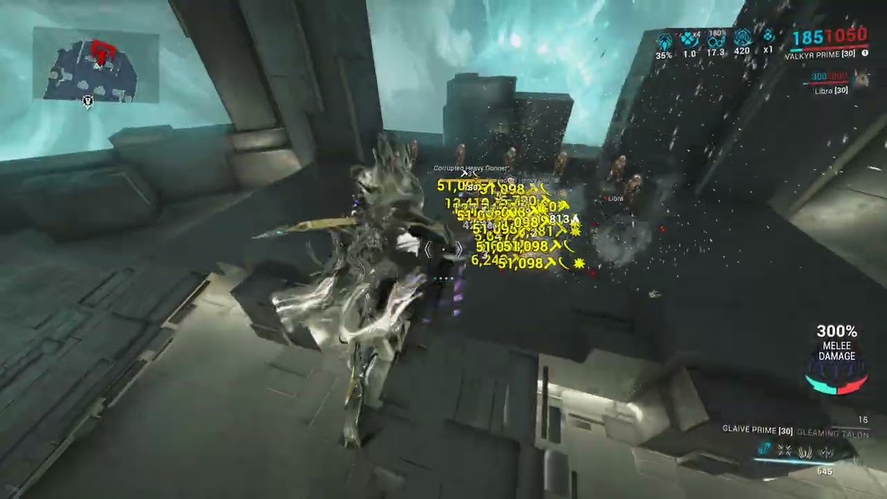 Glaive Prime Nuke Heavy Gunner Lv 180 Steel Path