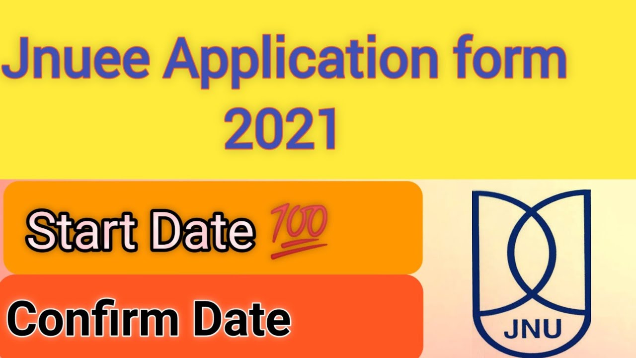 JNU Entrance Exam Application form|| New Updates 2021 || Jnuee Application form
