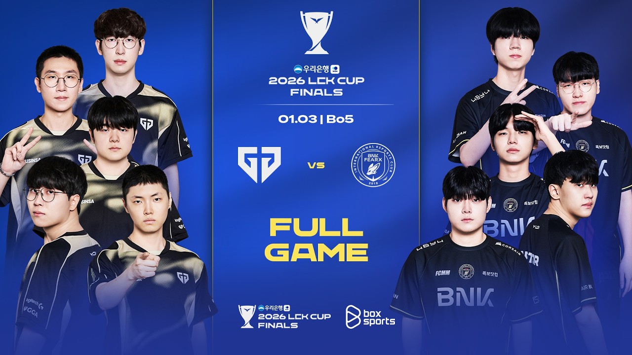 GEN vs BFX | Full Game 1, 2, 3 | Finals | 2026 LCK CUP