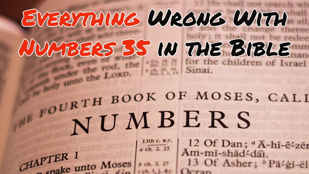 Everything Wrong With Numbers 35 in the Bible