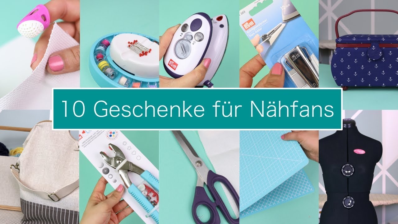 10 Geschenke für Nähfans – Nastjas Nähtipps | Neues Format & VERLOSUNG!!!