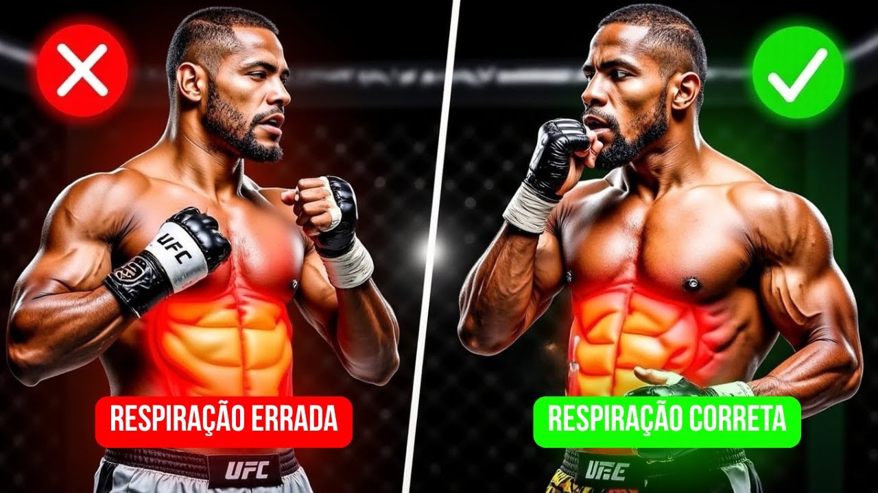 EXERCÍCIO de respiração: como RESPIRAR CERTO na LUTA!