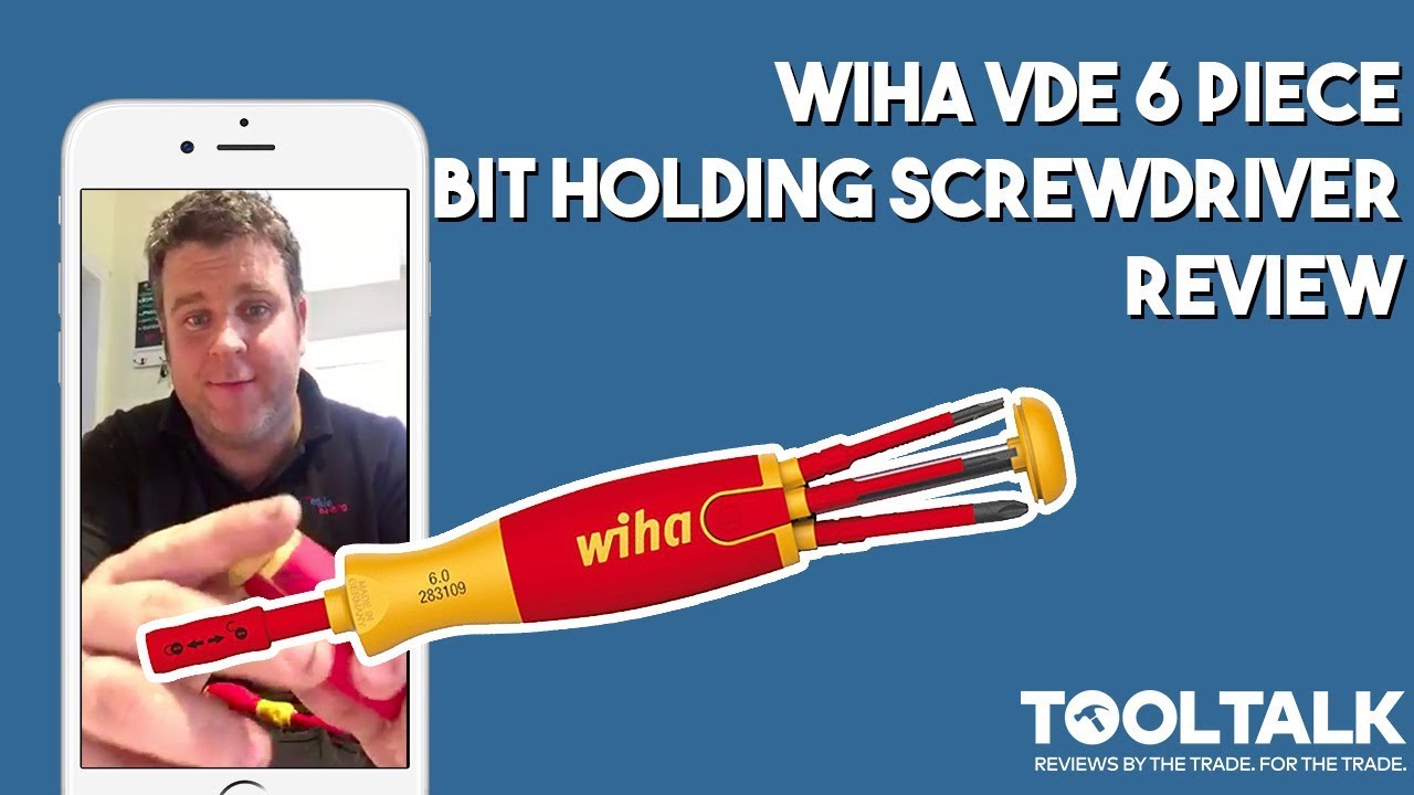 Wiha VDE 6 Piece Bit Holding Screwdriver Review By Mackie Heating Ltd