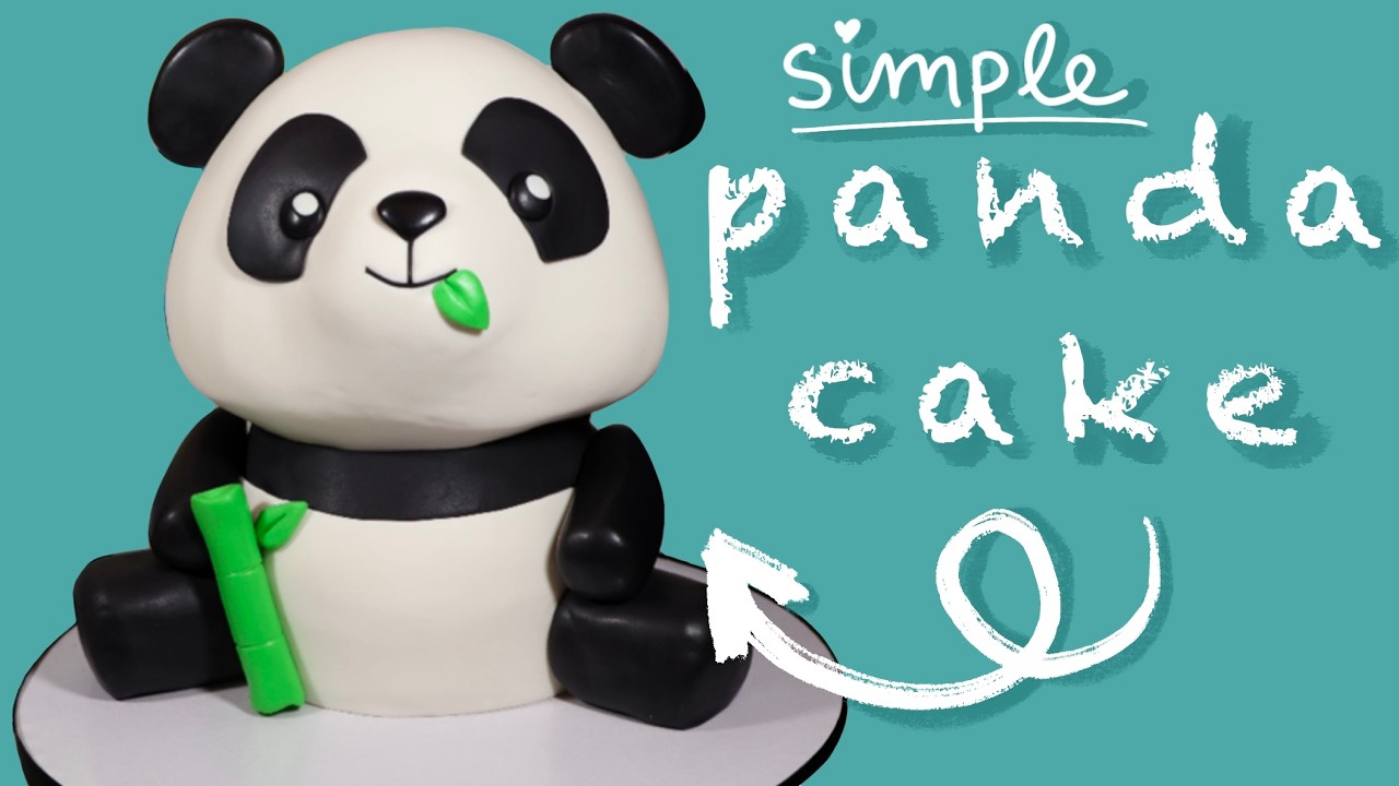 How to Make a Fun and Simple Panda Cake!