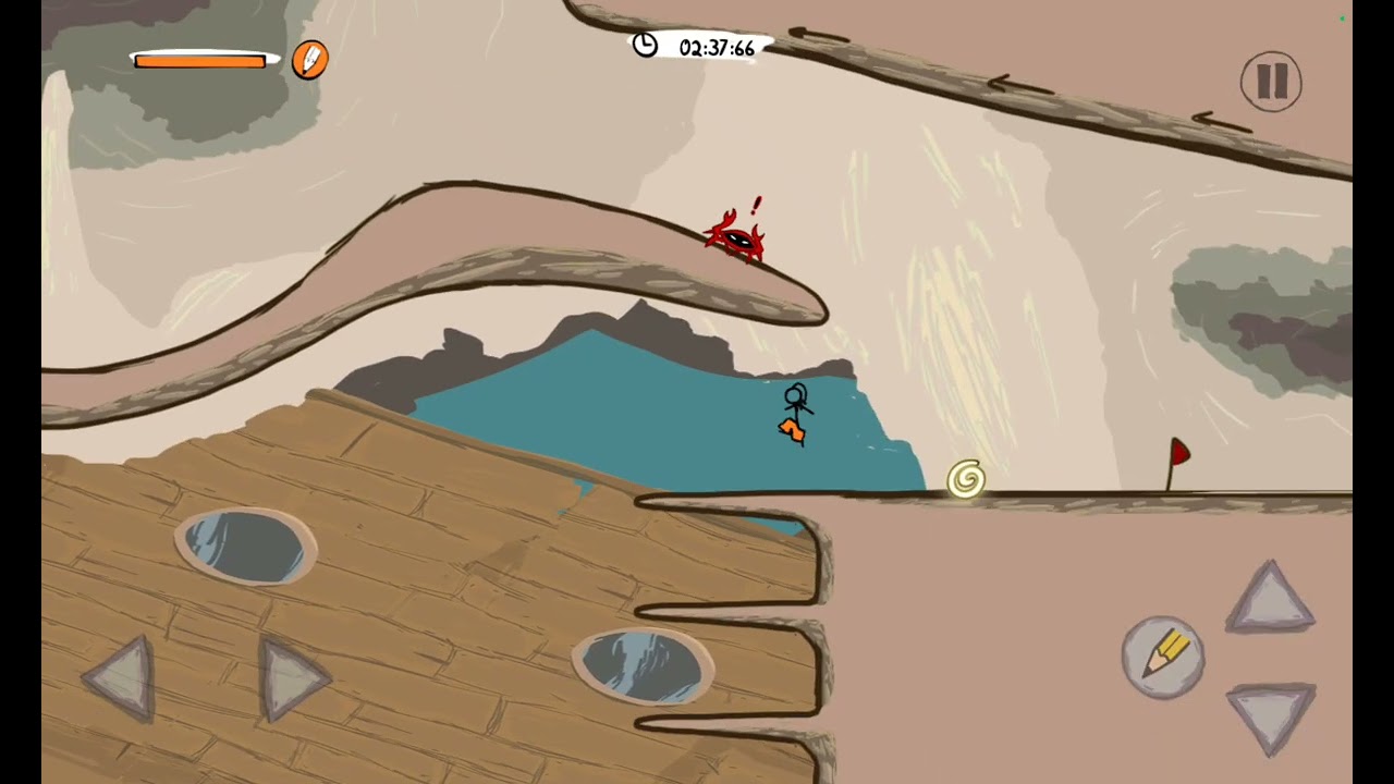 Играю в Fancy pants 3 часть