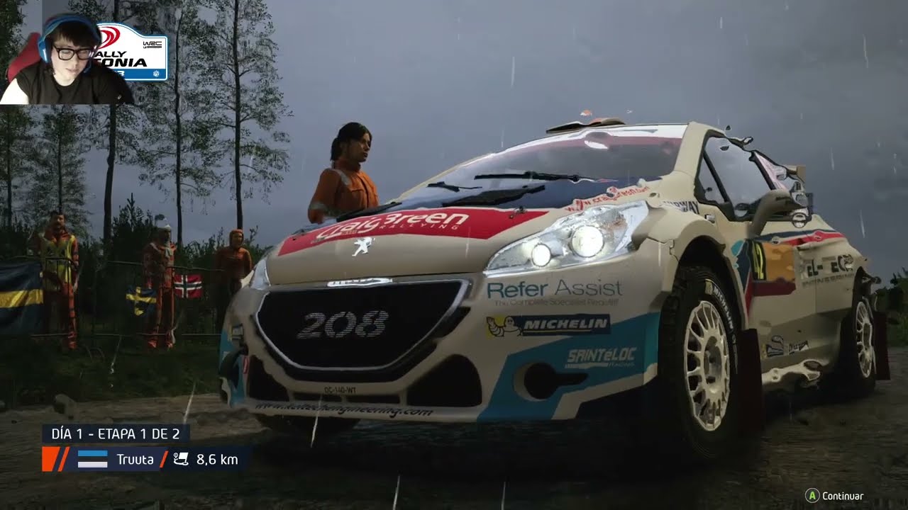 WRC24 PEUGEOT 208 T 16 R5 en ESTONIA con AMIGOS skizoo burn
