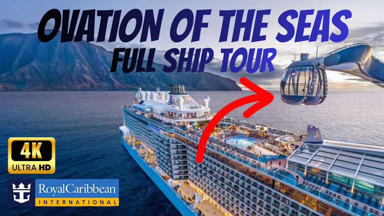 Экскурсия по лайнеру Ovation of the Seas | Экскурсия по круизному лайнеру Royal Caribbean | Полны...