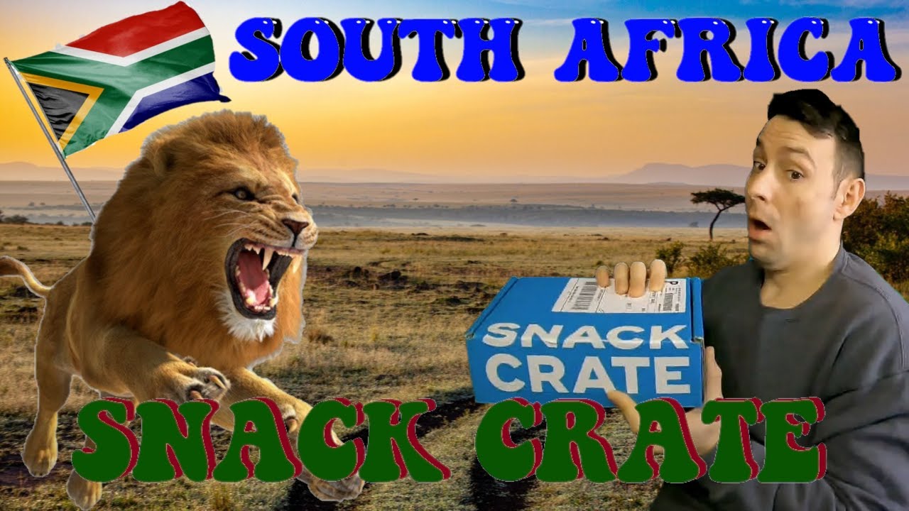 American Tries Snacks From South Africa For the First Time | Snack Crate Challenge