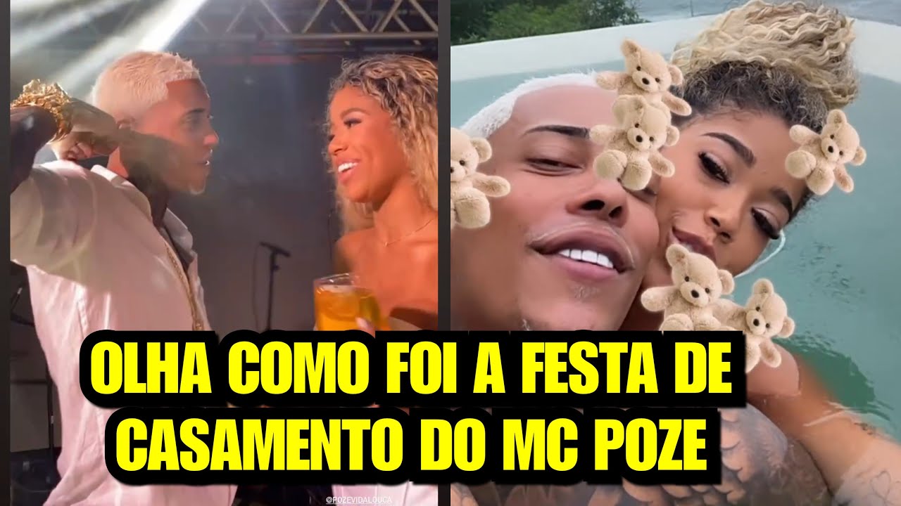 FESTA DE CASAMENTO DO MC POZE COM A VIVI NORONHA