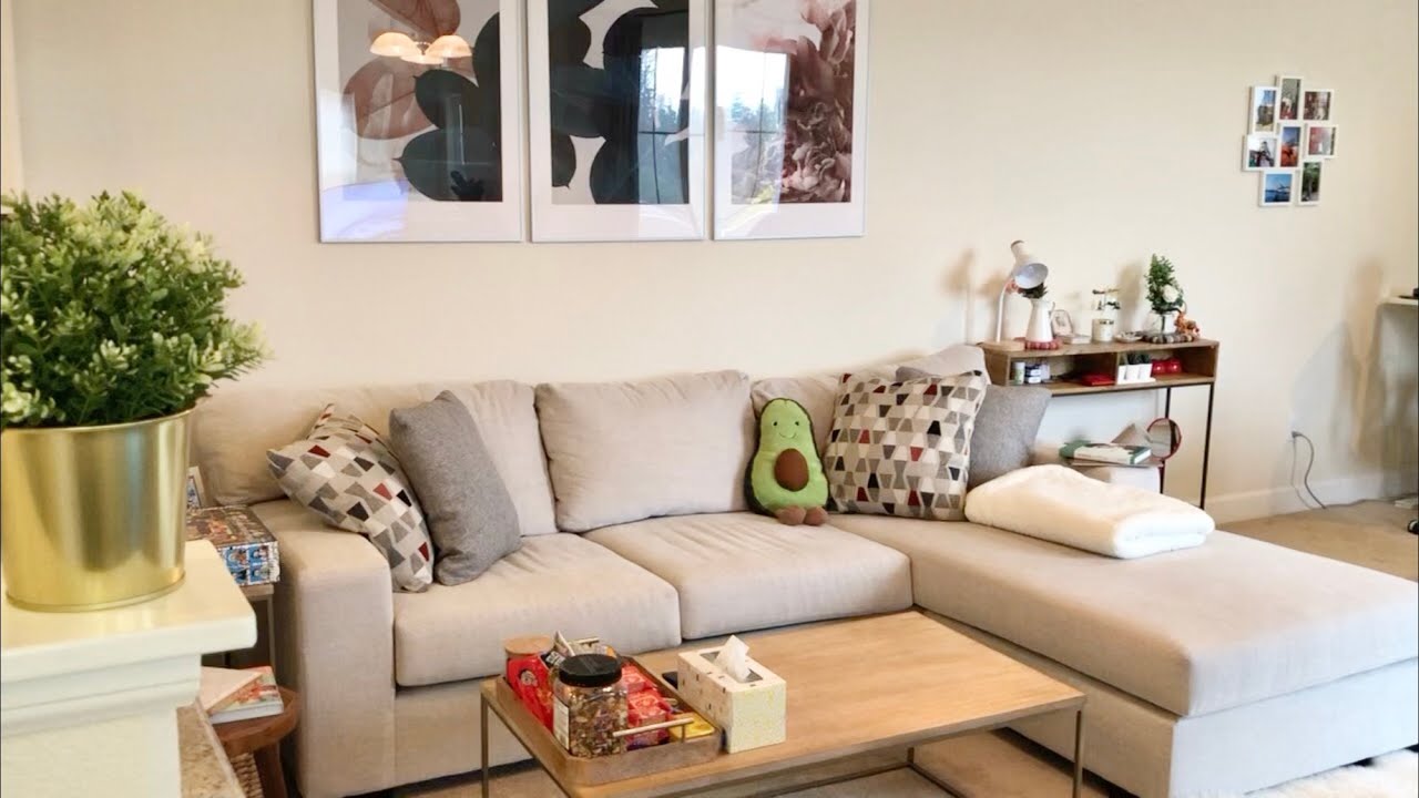 My Mini House Tour🏠 Living Room Decor | Starbucks Mug Collection☕️ Home Sweet Home❤️ 带你参观我的家