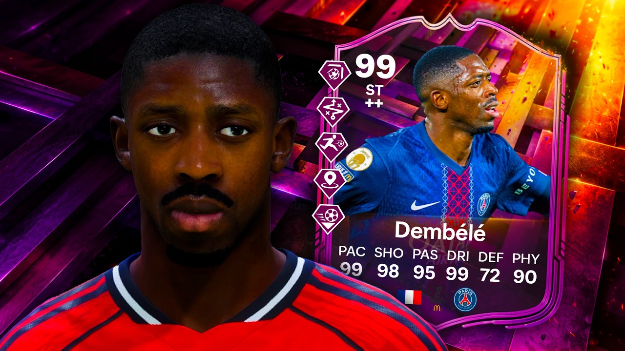 Обзор игрока 99 Unbreakables Дембеле в FC 26