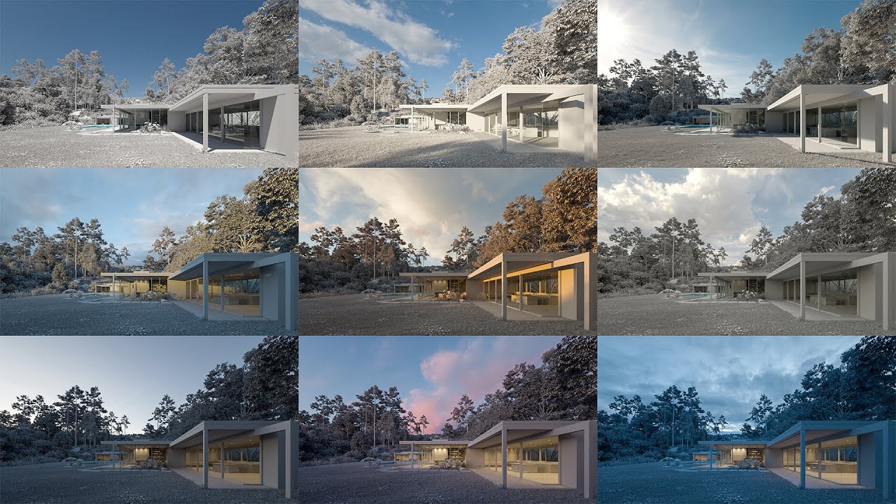 Iluminaci&oacute;n con Vray HDRi - 3D Collective Real Light Vol 2