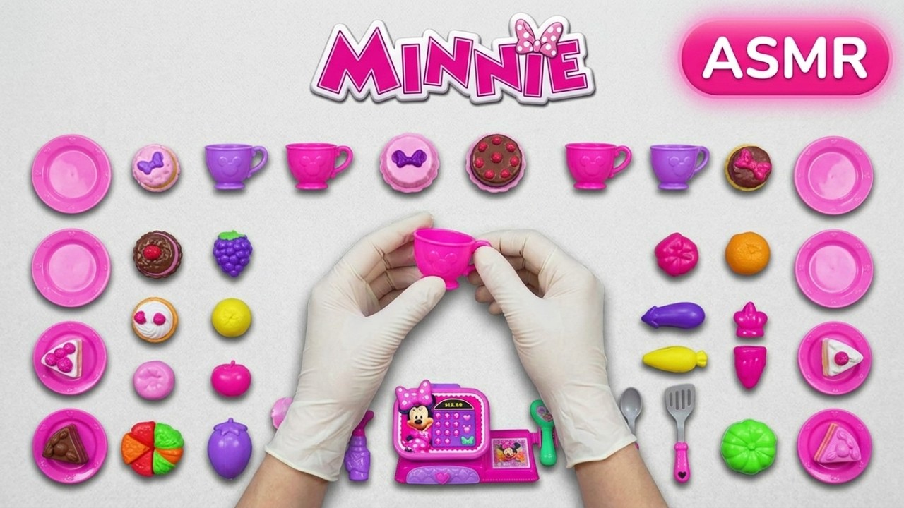 100 Minutes Satisfying with Unboxing Minnie Mouse Kitchen Playset, Disney Toys Collection | ASMR