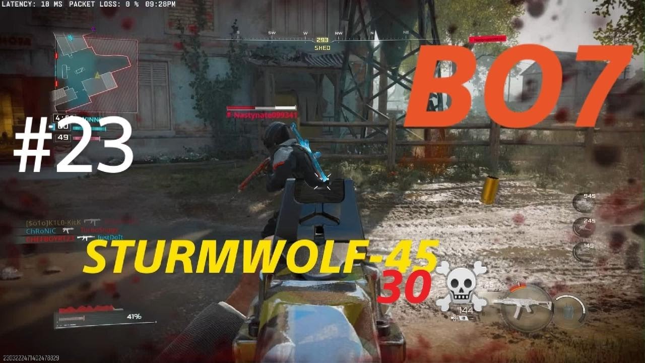 Call of Duty BO7- STURMWOLF-45 gameplay on STANDOFF (No Commentary)