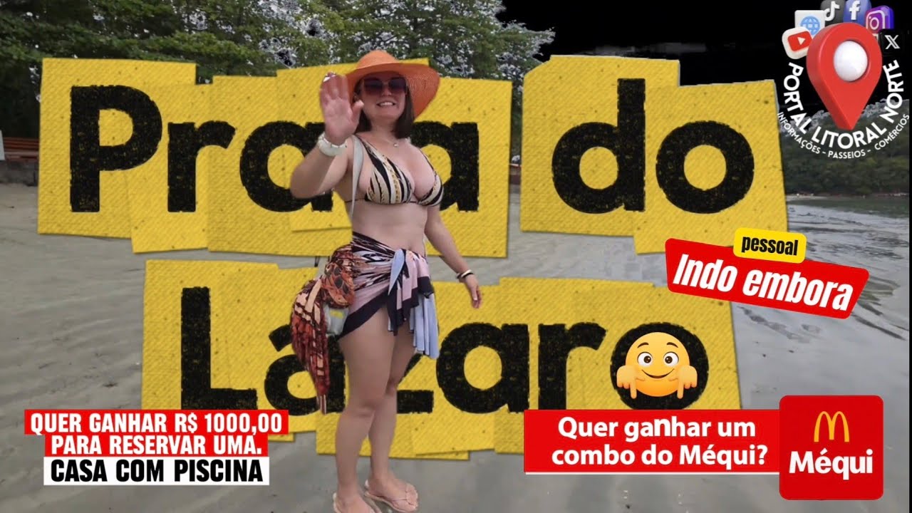 Como &eacute; a Praia do L&aacute;zaro? Ubatuba em casa com piscina #video #trip #ubatuba
