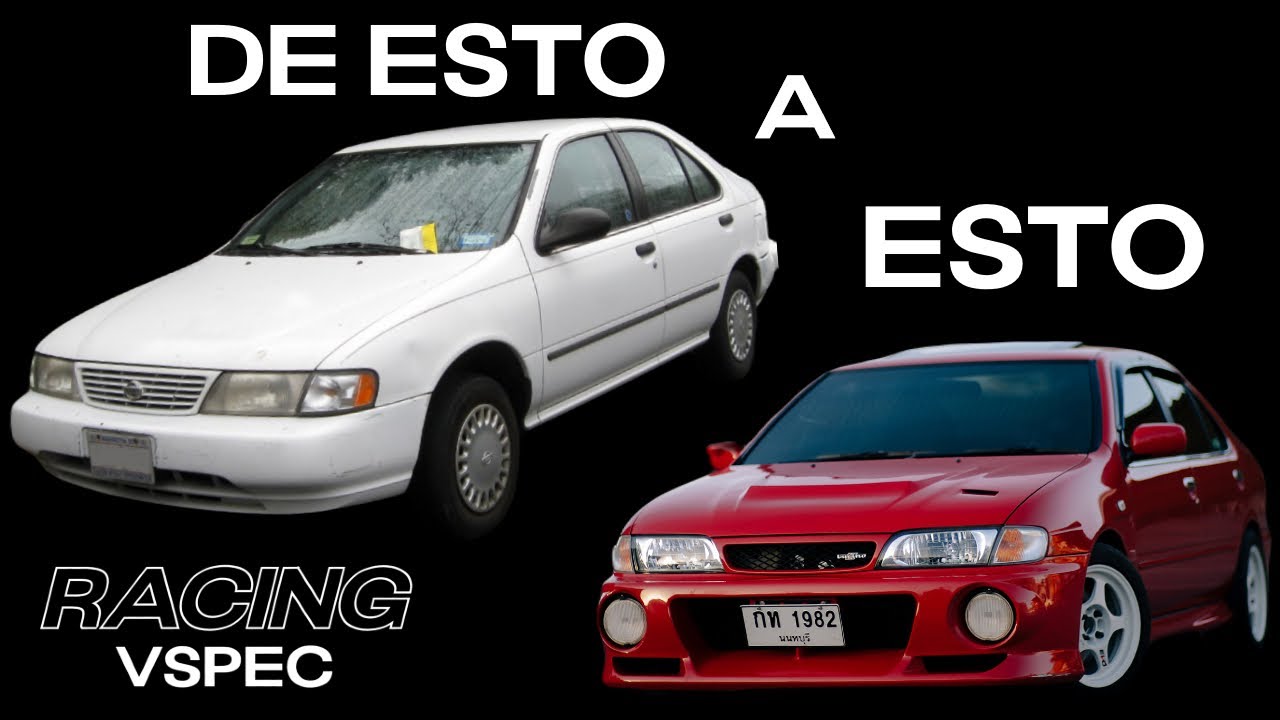 Como tunear tu Nissan Sentra B14 (agresivo y deportivo)