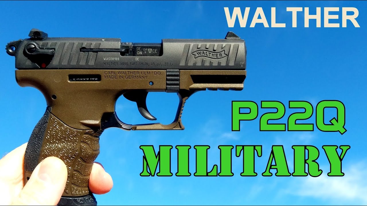 Обзор стрельбы из пистолета Walther P22 Q — надежен ли этот «дешевый» пистолет и стоит ли он свои...