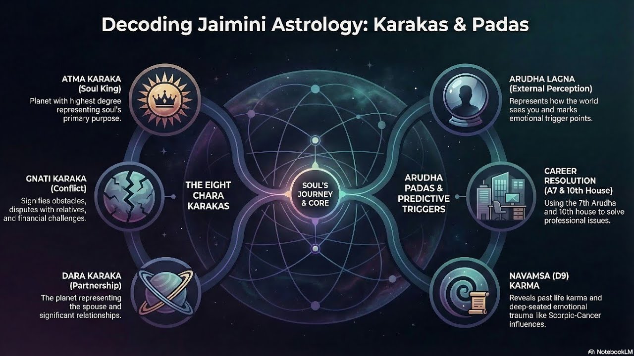 Char Karak Jaimini Sutram | Jaimini Padas | D9 and Navamsa Predictive Astrology