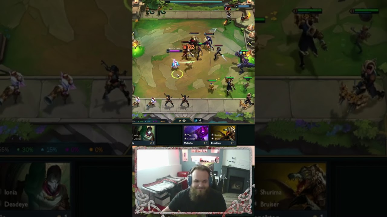 Early T-hex has like 20 health in #TFT