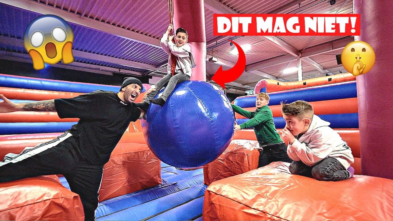 ALLE REGELS VERBREKEN IN EEN SPRINGKUSSEN PARK! 😱| LAKAP JUNIOR