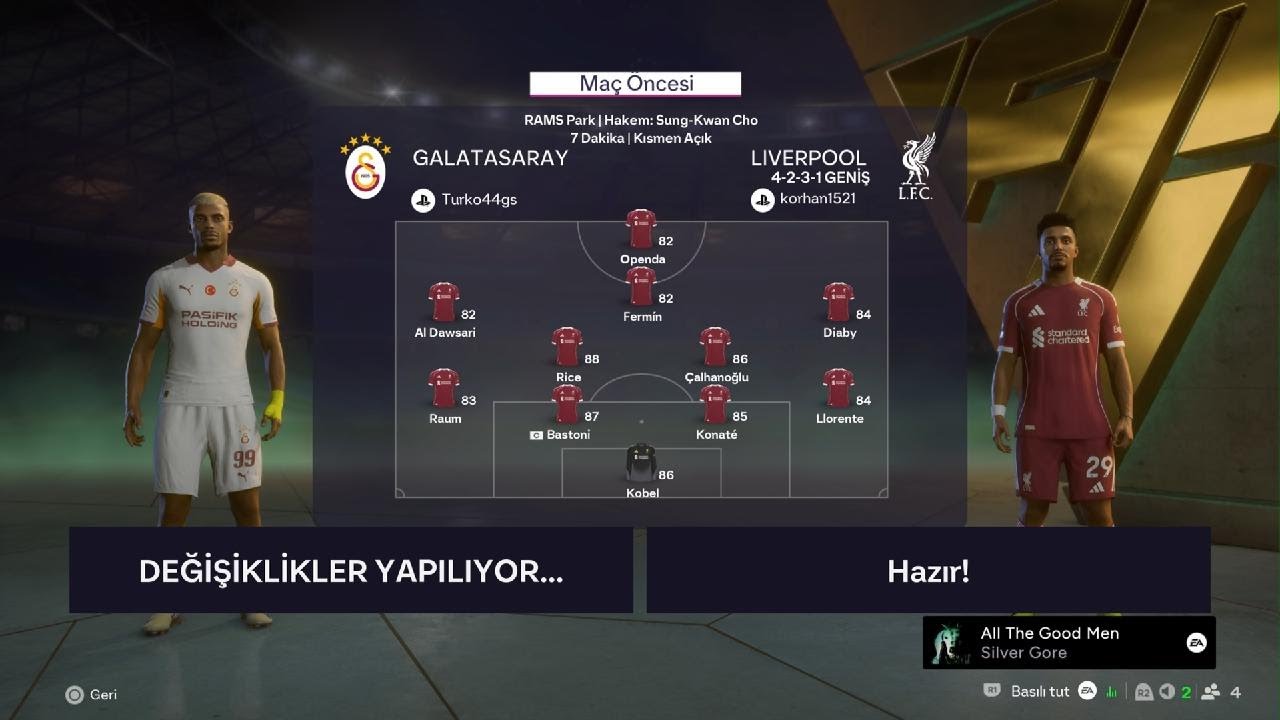 Galatasaray liverpool 17.Hafta
