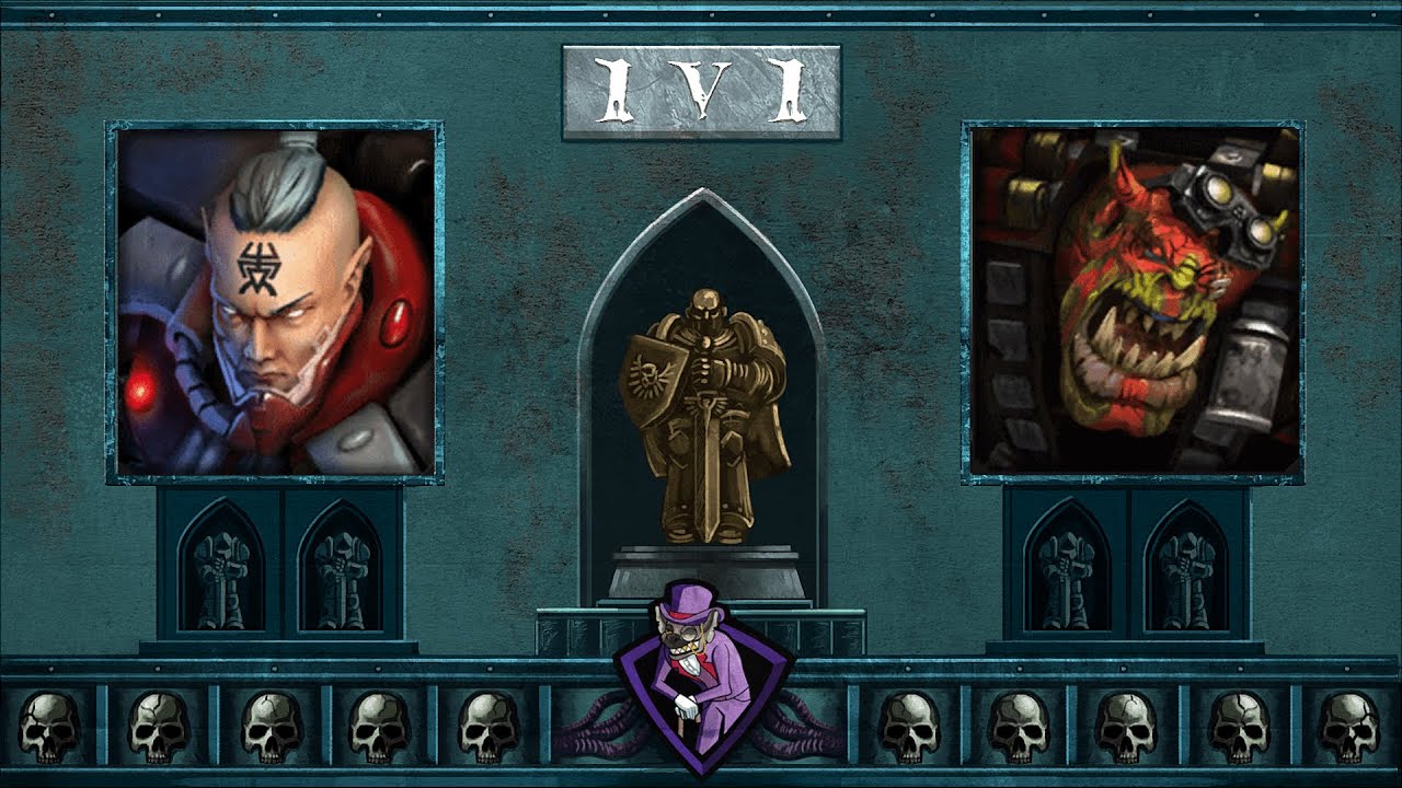 Warhammer 40k Guruskippy (KN) vs Inekura (WSE) Dawn of War 2 Retribution (Elite Mod 2.10)