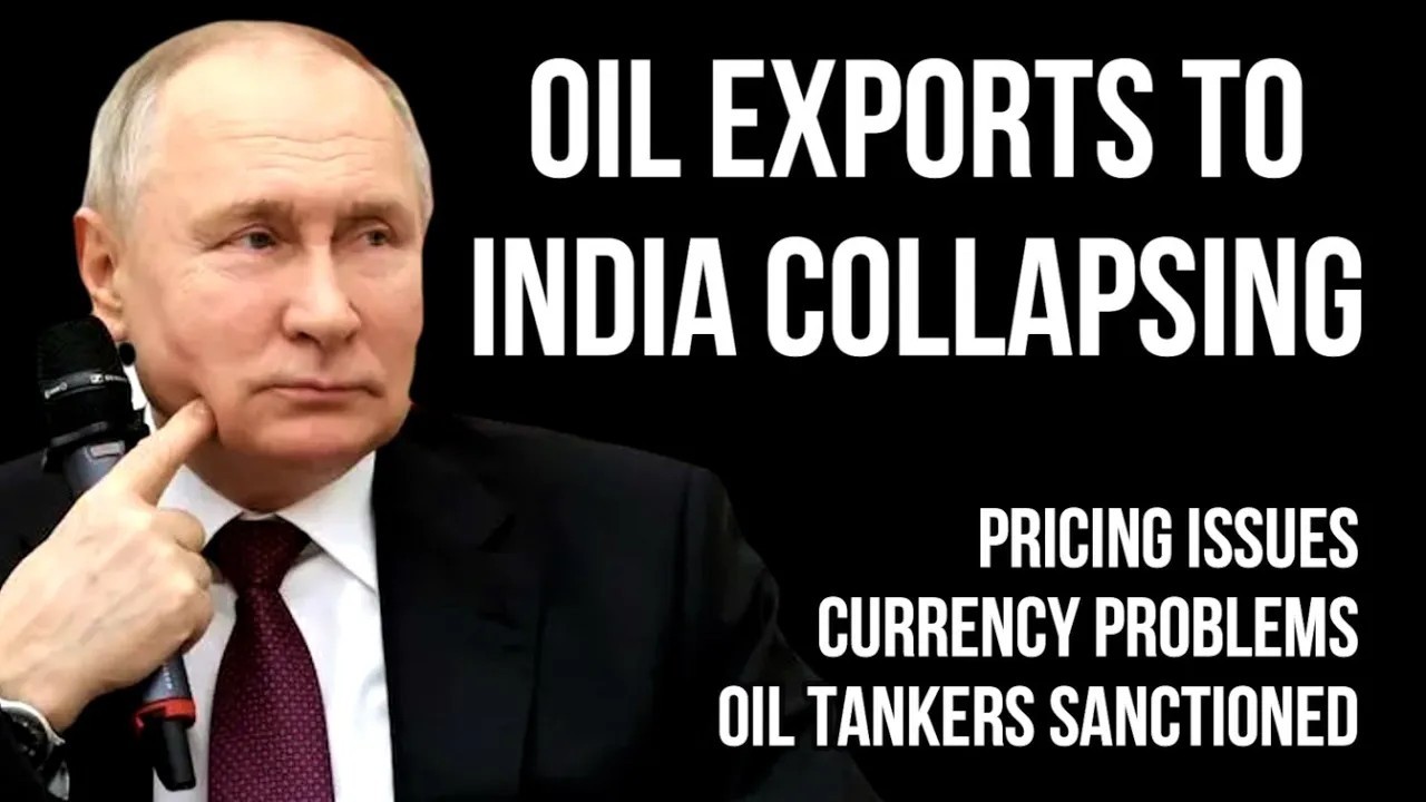 ЭКСПОРТ российской нефти в Индию рухнул в ДЕКАБРЕ 2023 г.