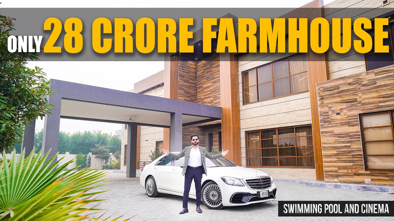 Touring 28 Crore Royal Farmhouse  | Touring Pakistan Most Expensive Farmhouse!