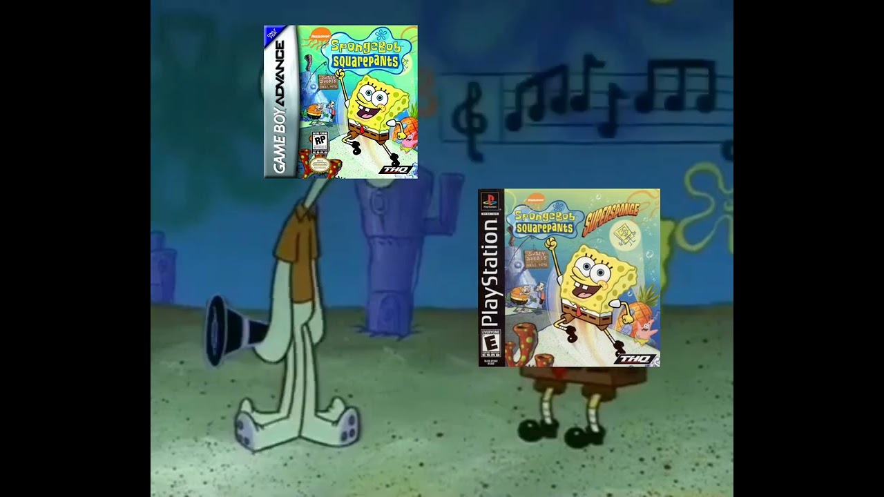 SpongeBob Wrong Notes - Spongebob Supersponge Jelly Fields Theme (MEME)