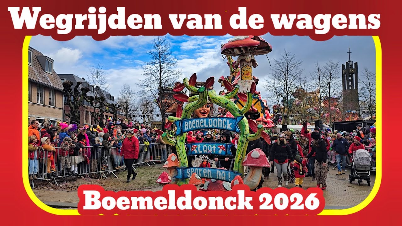Wegrijden van de wagens in Boemeldonck 2026