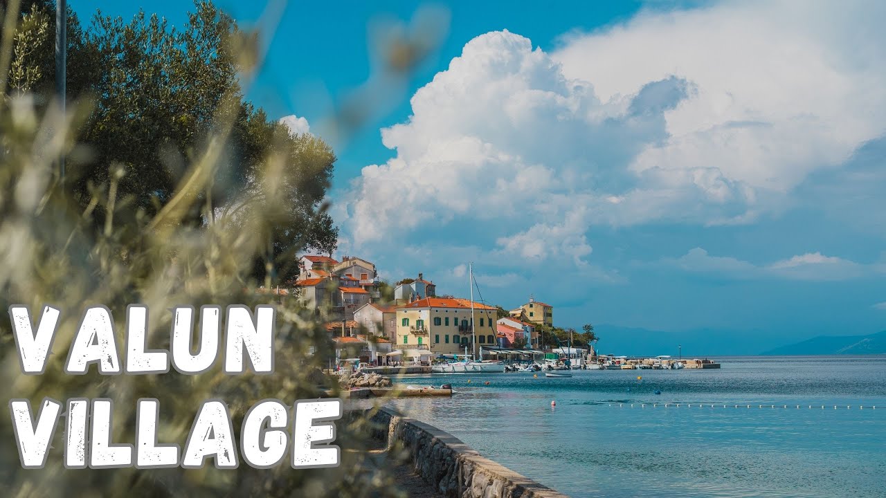 Valun - A Small Fishing Village on the island of Cres 🌊😎
