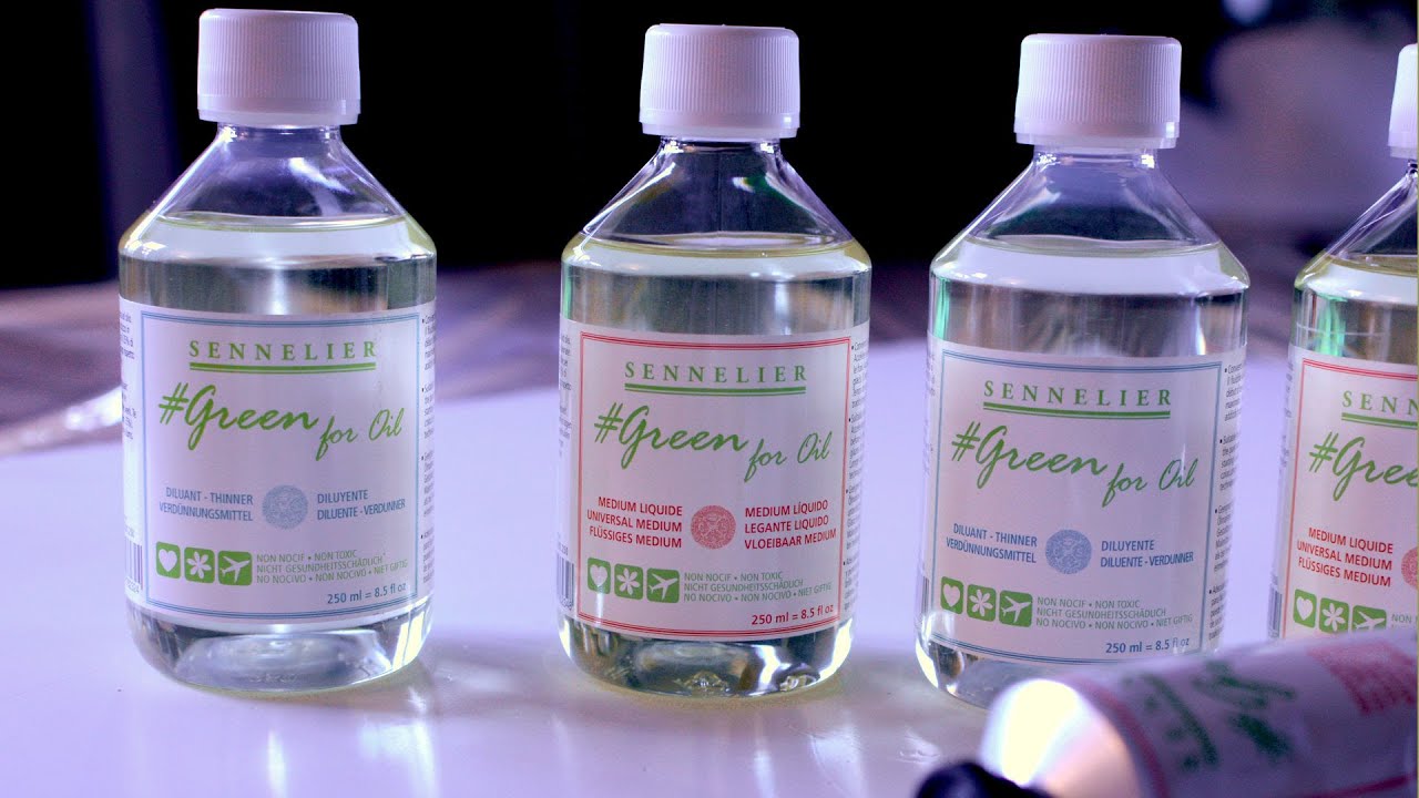 Je teste Green For Oil de Sennelier - Partie 1