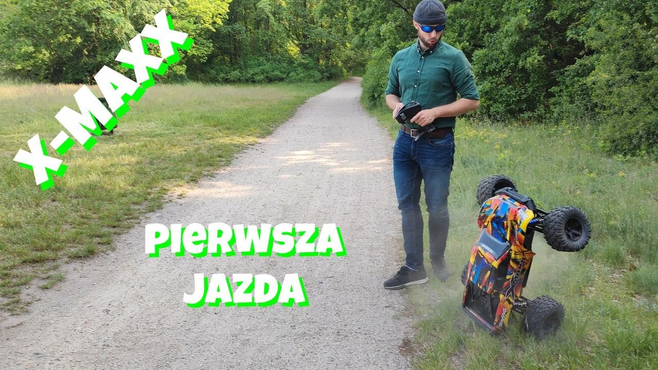 Traxxas X-MAXX Pierwsza jazda