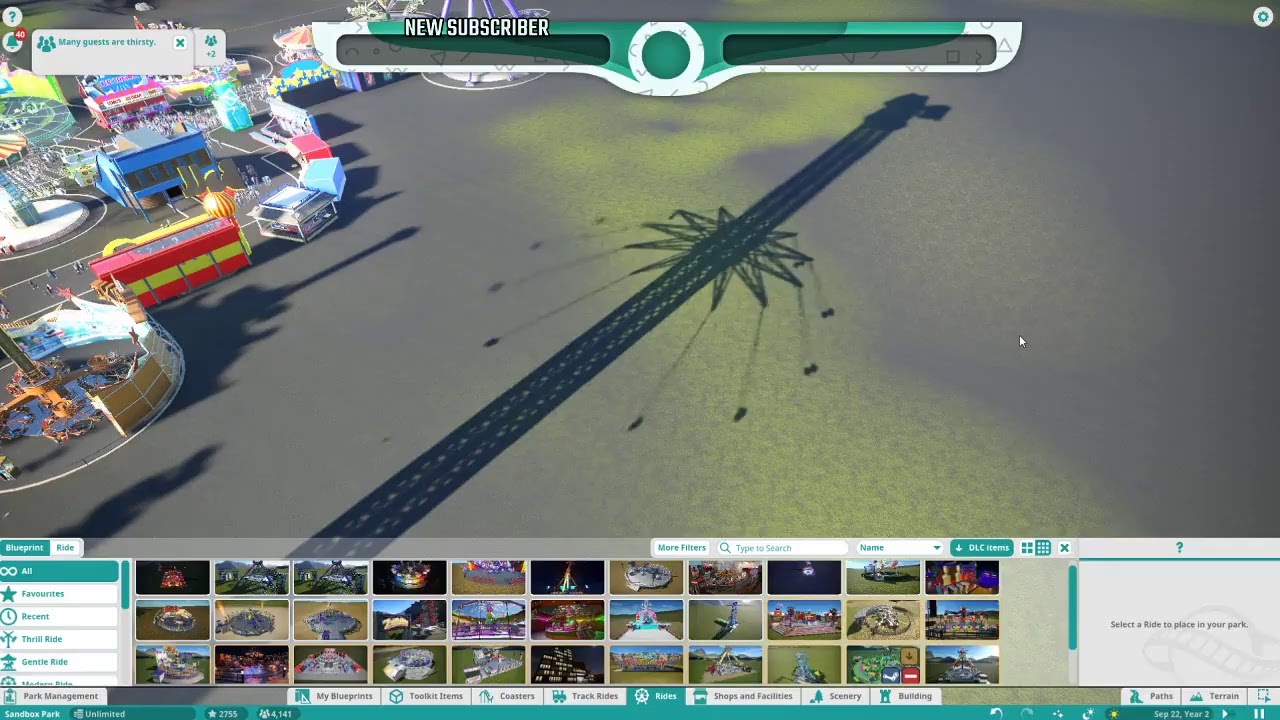 Planet Coaster! Fun fair Remake! Long Stream))))