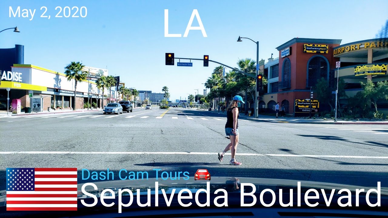 May 2, 2020. Driving on Sepulveda Blvd in Los Angeles. Dash Cam Tours 🚘